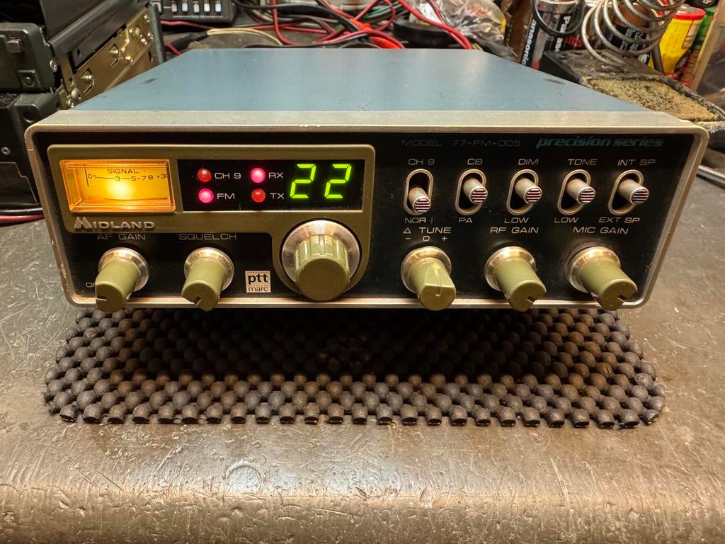 27 mc midland 22 ch pr incl vzk, Telecommunicatie, Zenders en Ontvangers, Ophalen of Verzenden, Zender en Ontvanger