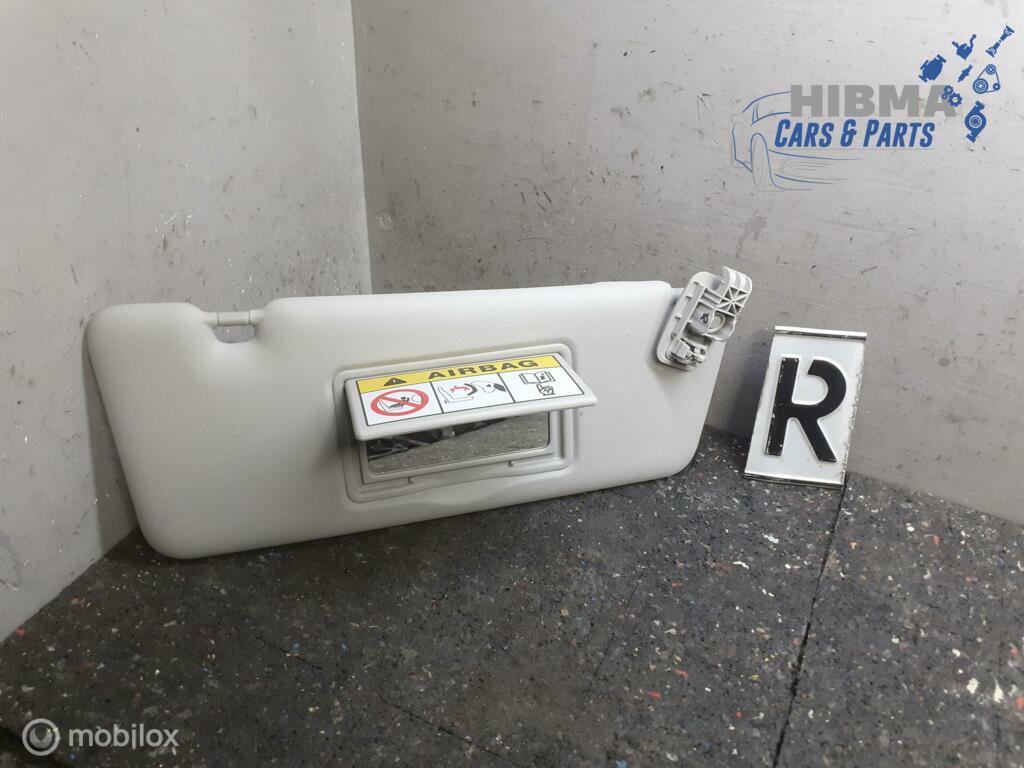 Renault Zoe Q210 Zonneklep Rechts 568142031, Gebruikt, Renault, Ophalen of Verzenden, Renault