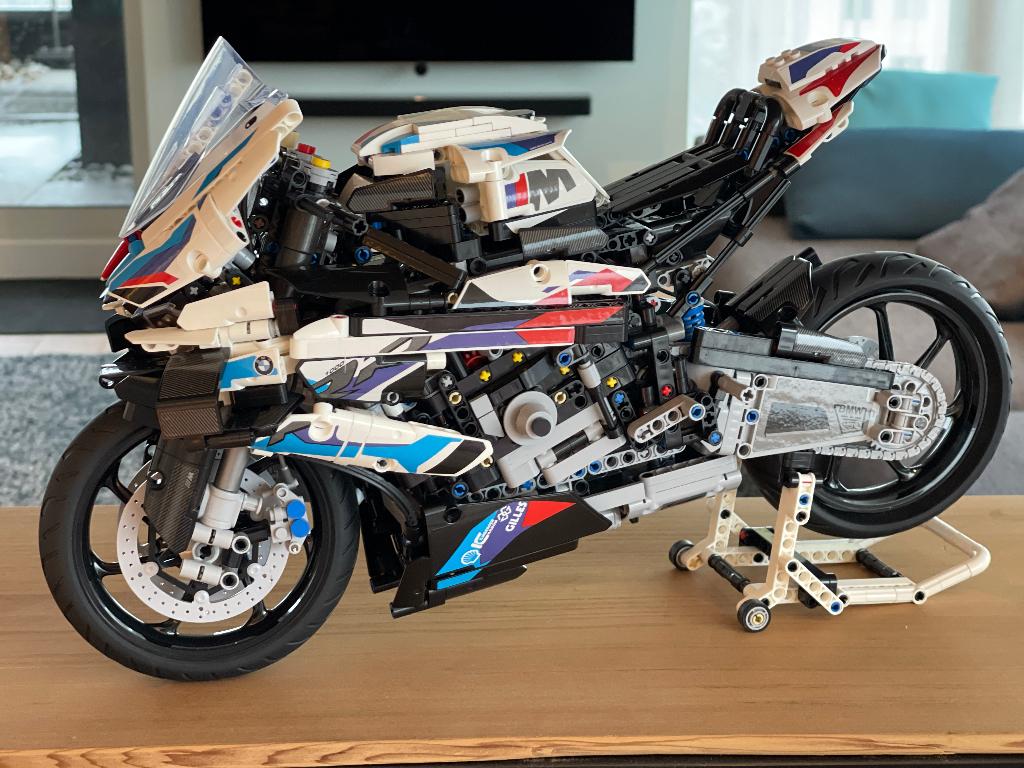 lego motorfiets motor, Ophalen, Zo goed als nieuw, Complete set, Lego