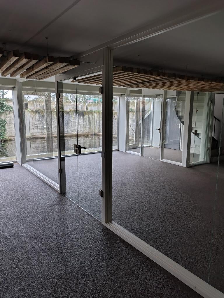 glazenwand + glazendeuren, Ophalen, Gebruikt, Binnendeur, Glas