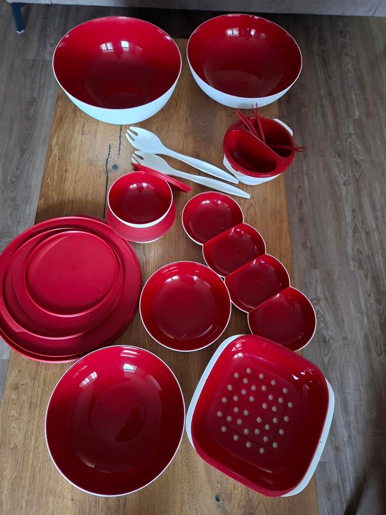Mooie nieuwe Tupperware Allegra set, Huis en Inrichting, Ophalen, Nieuw, Bak of Kom