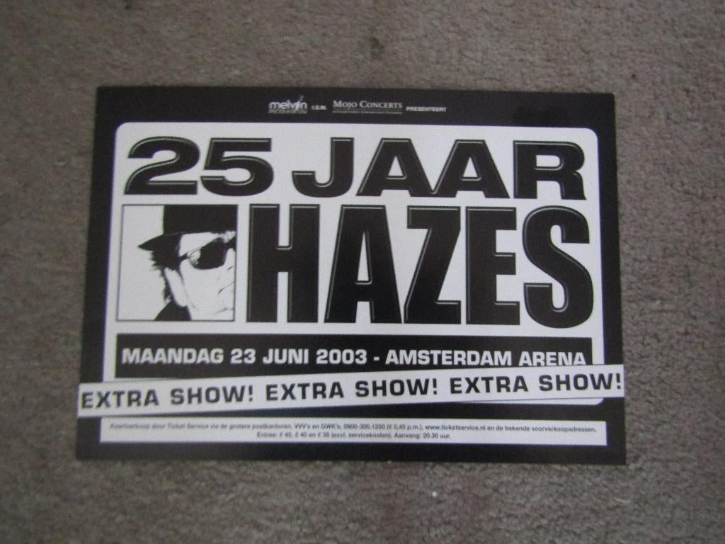 Flyer concert Andre Hazes. Gratis verzenden, Verzamelen, Ophalen of Verzenden, Gebruikt