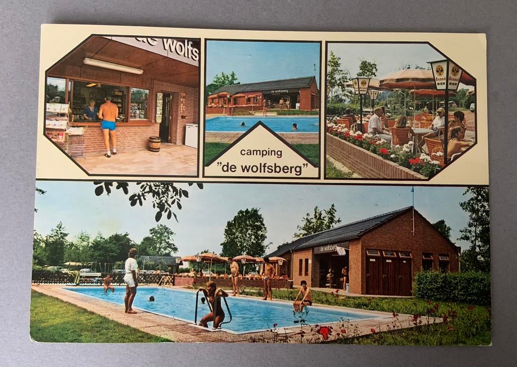 Camping ,,De Wolfsberg “Noorbeek, Ophalen of Verzenden, 1960 tot 1980, Gelopen, Limburg