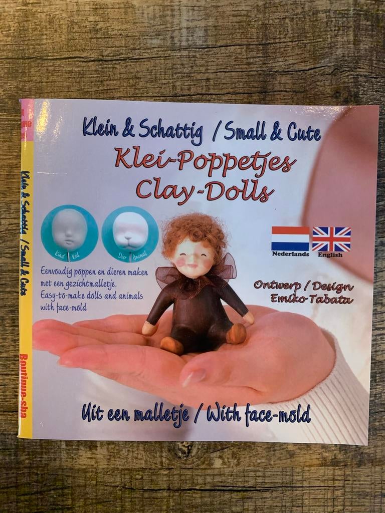 Leuk boekje om klei poppetjes te maken, Ophalen of Verzenden, Zo goed als nieuw, Kleien en Boetseren, Geschikt voor kinderen