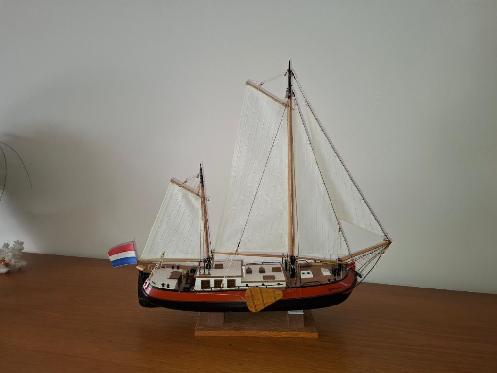 Tjalk Harlingen (modelbouw), Ophalen, Nieuw