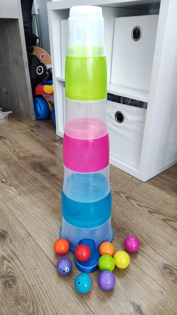 Toren met ballen, Kinderen en Baby's, Speelgoed | Babyspeelgoed, Ophalen of Verzenden, Overige typen