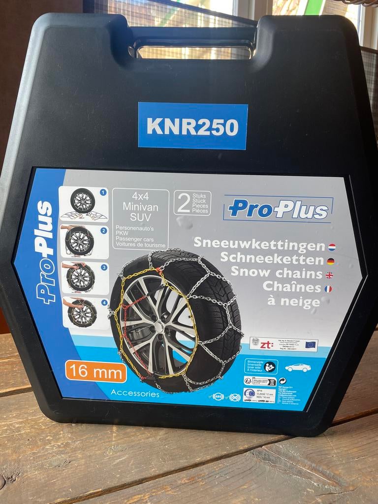 Ongebruikte Sneeuwkettingen - KNR250, Ophalen of Verzenden, Nieuw