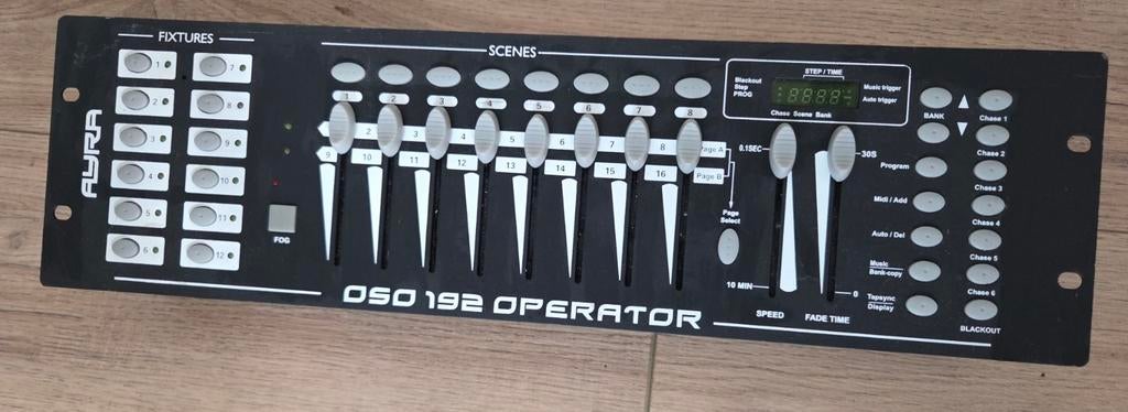 Ayra OSO 192 Operator Lichtsturing, Muziek en Instrumenten, Ophalen, Gebruikt, Licht, Geluidgestuurd