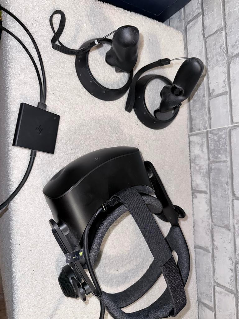 HP Reverb G2 VR bril - Nieuwe stroomkabel, Ophalen of Verzenden, Zo goed als nieuw, VR-bril, Pc