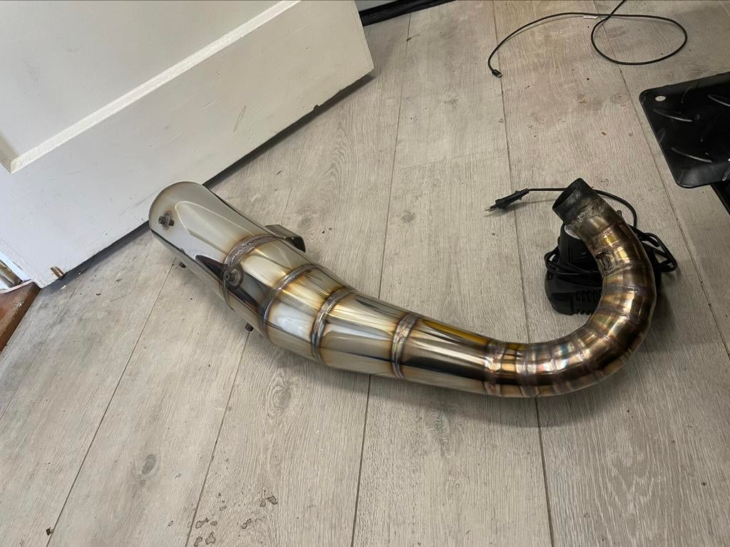 Uitlaat restauratie scooter,brommer,piaggio zip etc, Ophalen of Verzenden, Zo goed als nieuw, Uitlaat, Piaggio
