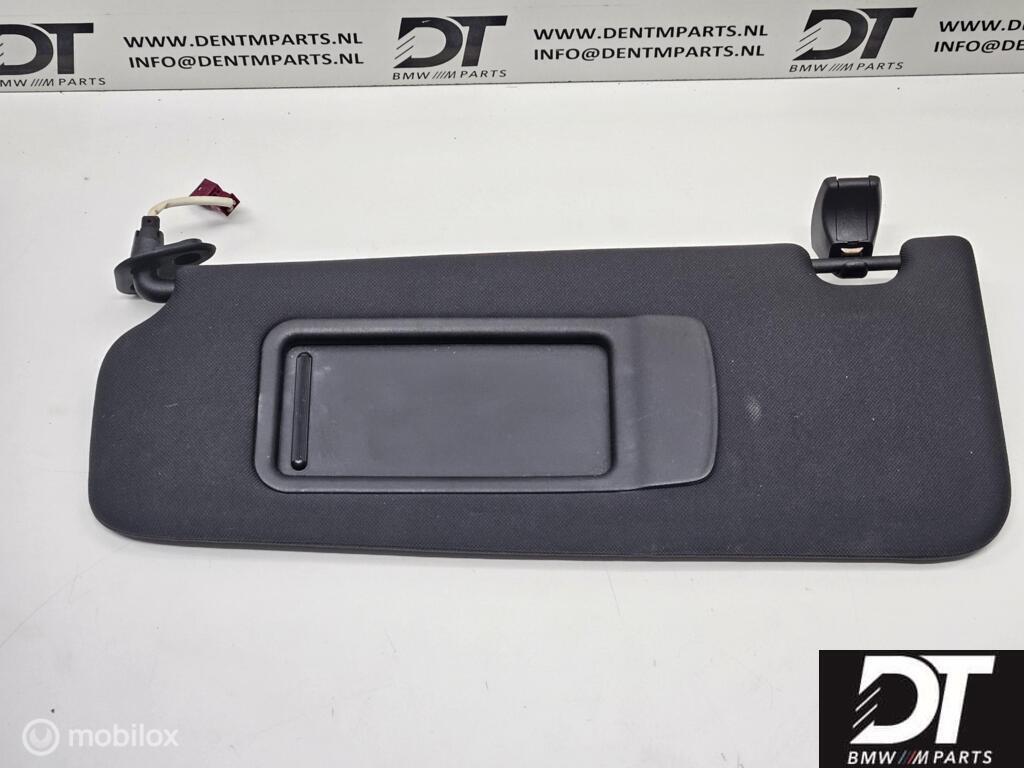 Zonneklep links BMW 3-serie Coupé E92 ('06-'10) 51167960063, Gebruikt, Ophalen of Verzenden, BMW