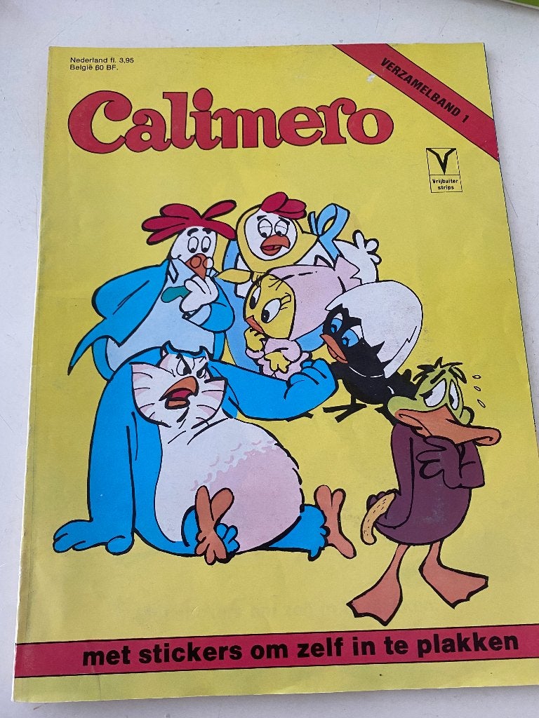 diverse calimero stripboeken zoek uit, Meerdere stripboeken, Ophalen of Verzenden, Gelezen, Vrijbuiter