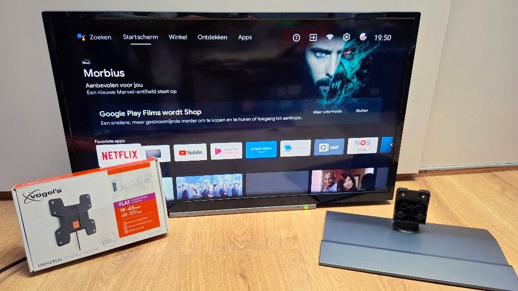 32" Full HD smart TV (Toshiba), Ophalen, 50 Hz, Zo goed als nieuw, Smart TV