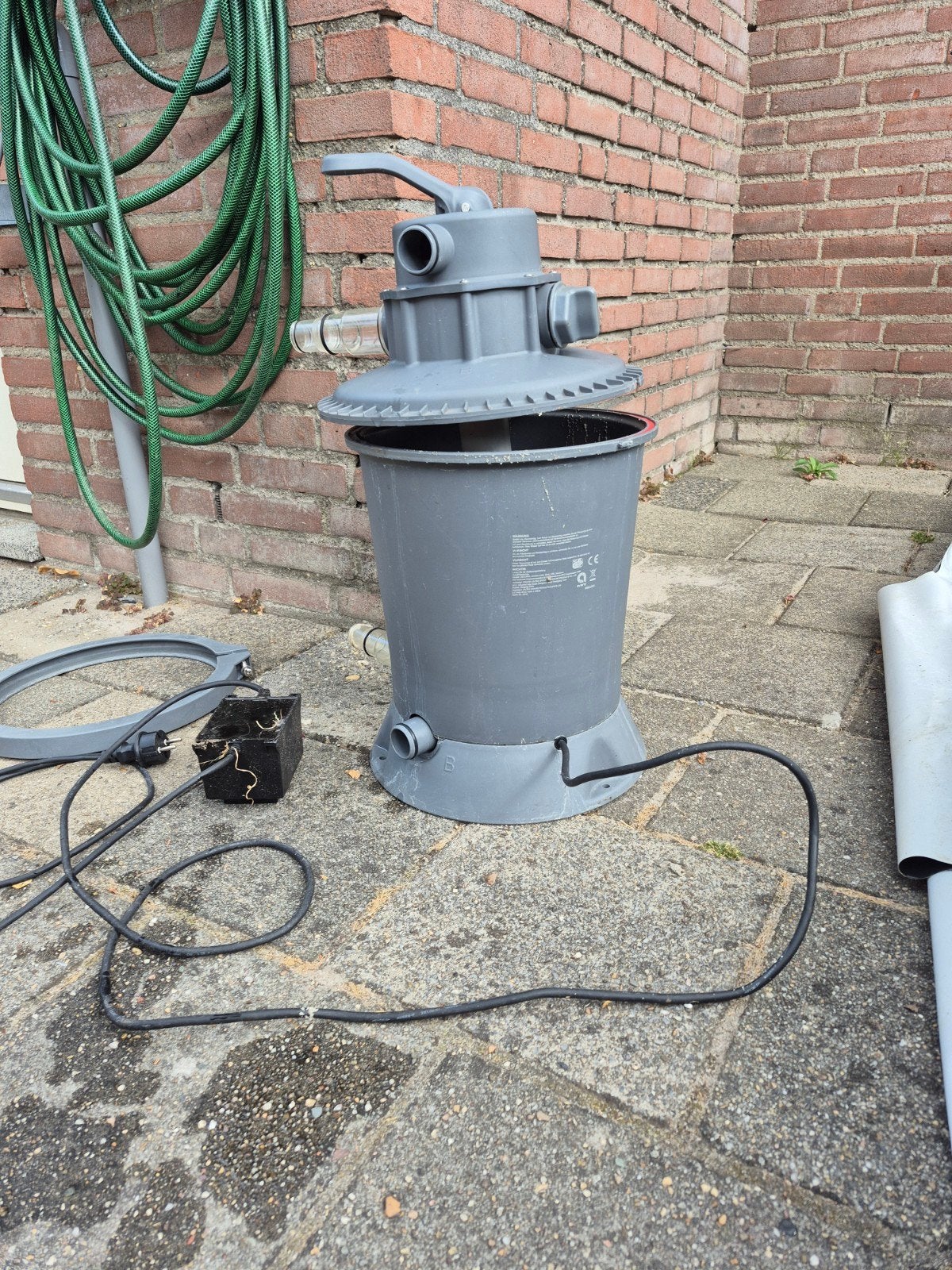 zandfilter zwembad, Ophalen, Zo goed als nieuw, Filter
