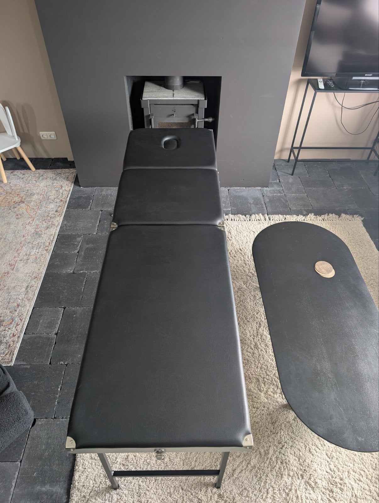 Inklapbare massagetafel, Ophalen of Verzenden, Zo goed als nieuw, Massagetafel