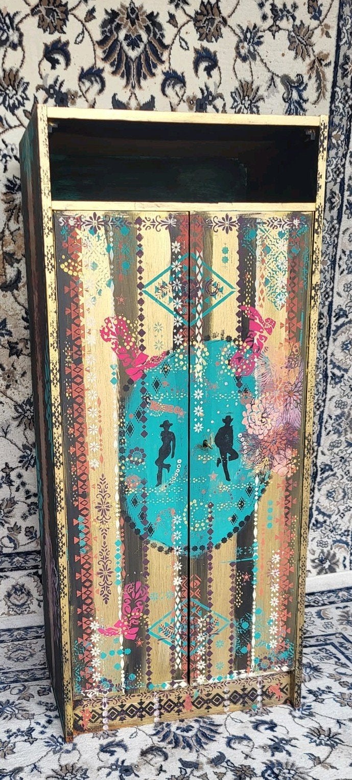 Eclectisch/Art/Boho/Kast/Kledingkast, Ophalen of Verzenden