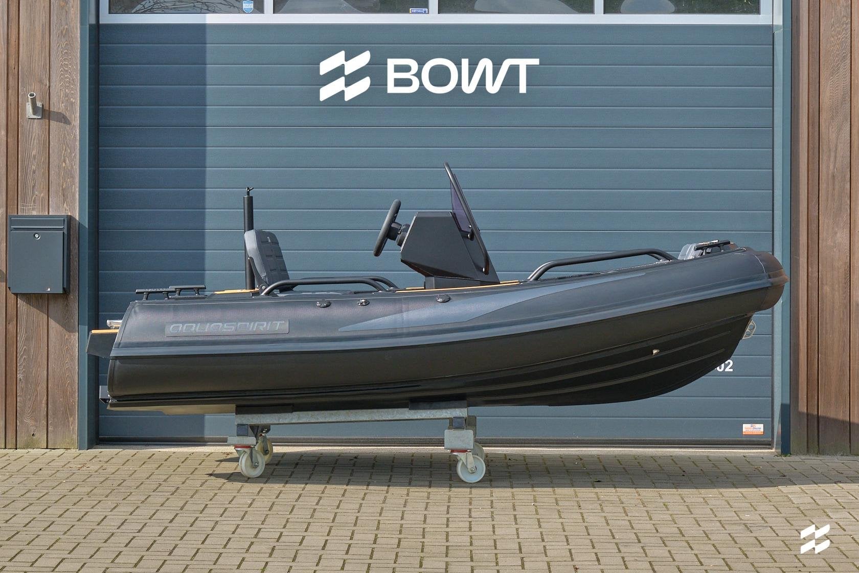 AQUASPIRIT S370 | D-Tubes | Luxe Aluminium Tender RIB, Nieuw, Benzine, Aquaspirit