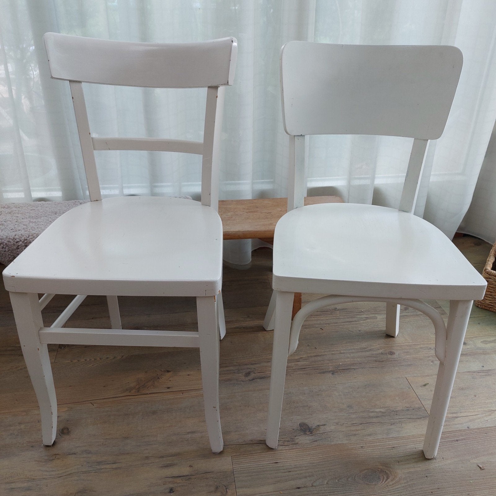 Te koop:, Ophalen, Gebruikt, Wit, Hout