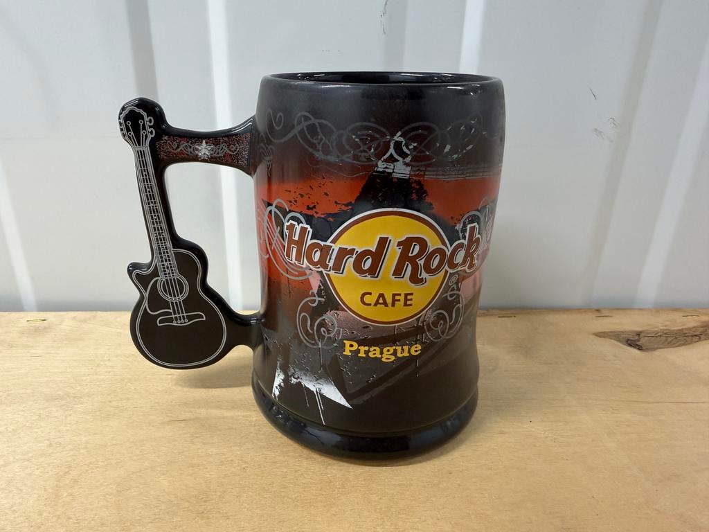 Hard Rock Cafe keramische mok Prague, Ophalen of Verzenden, Zo goed als nieuw
