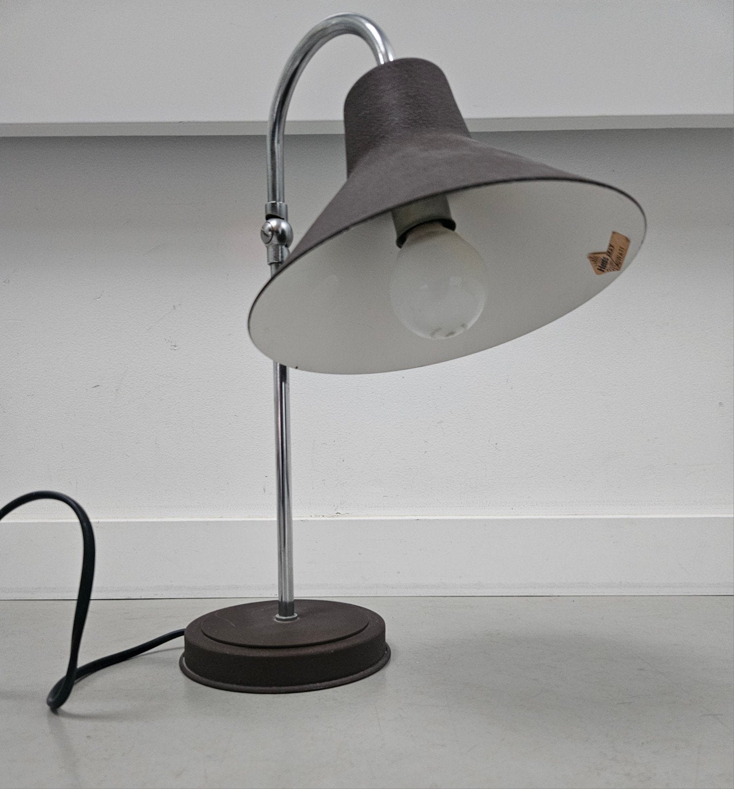 Vintage Tafellamp Herda Amsterdam, Ophalen of Verzenden, Vintage