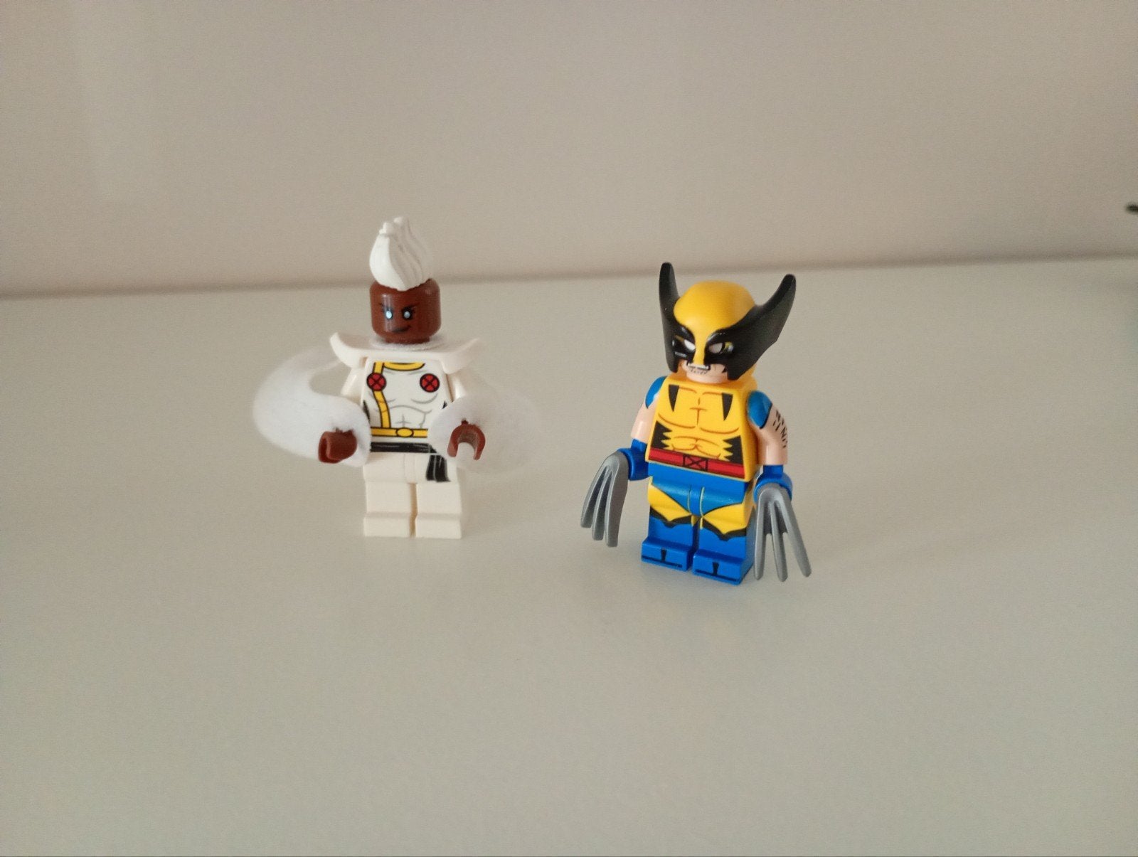 Lego Marvel mini figuurtjes Storm en Wolverine, Ophalen of Verzenden