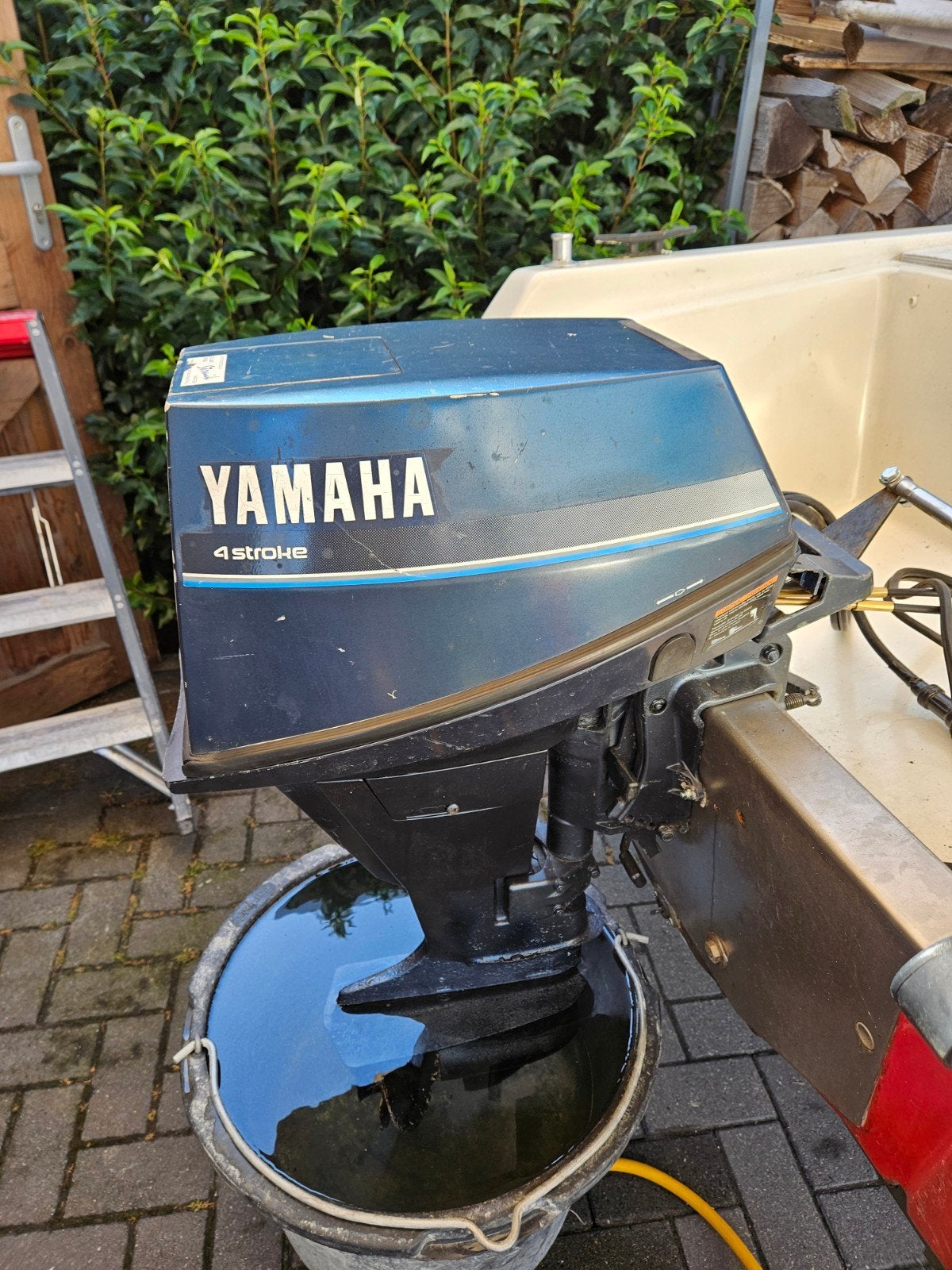 9.9 pk kortstaart yamaha. Voor onderdelen, Watersport en Boten, Buiten- en Binnenboordmotoren, Ophalen, Gebruikt, 5 tot 10 pk