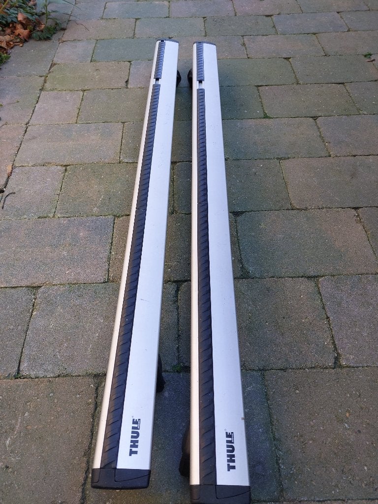 Thule wing bar voor open dakdrager, Auto diversen, Ophalen, Gebruikt