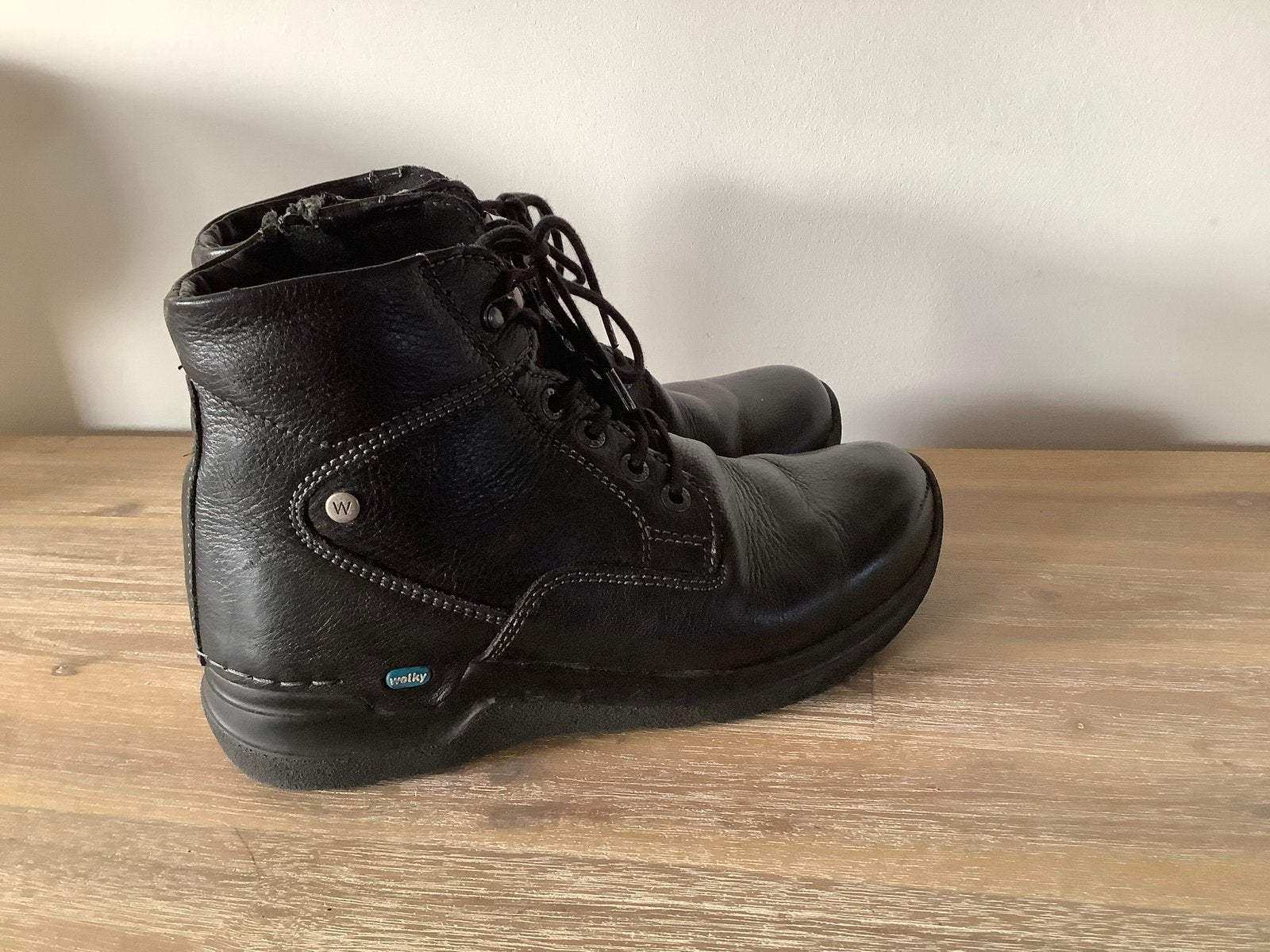 Wolky enkellaarzen maat 37, Kleding | Dames, Zwart, Lage of Enkellaarzen, Ophalen of Verzenden, Zo goed als nieuw