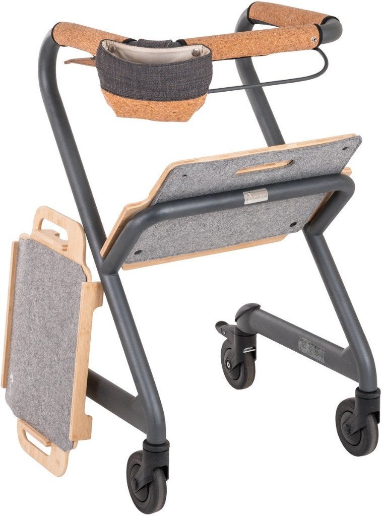 Saljol Indoor |  Binnenhuis Rollator &Trippelstoel | UNIEK, Lichtgewicht, Zorgbroeder, Zoom 19, Nieuw
