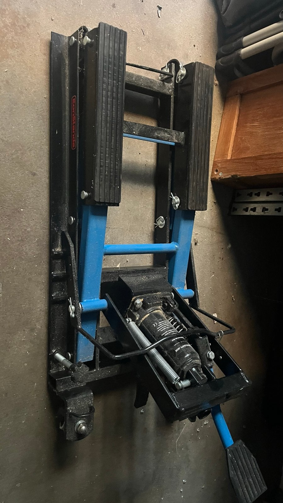 ConStands Motorfiets Schaarheftafel / Motorlift, Ophalen, Gebruikt
