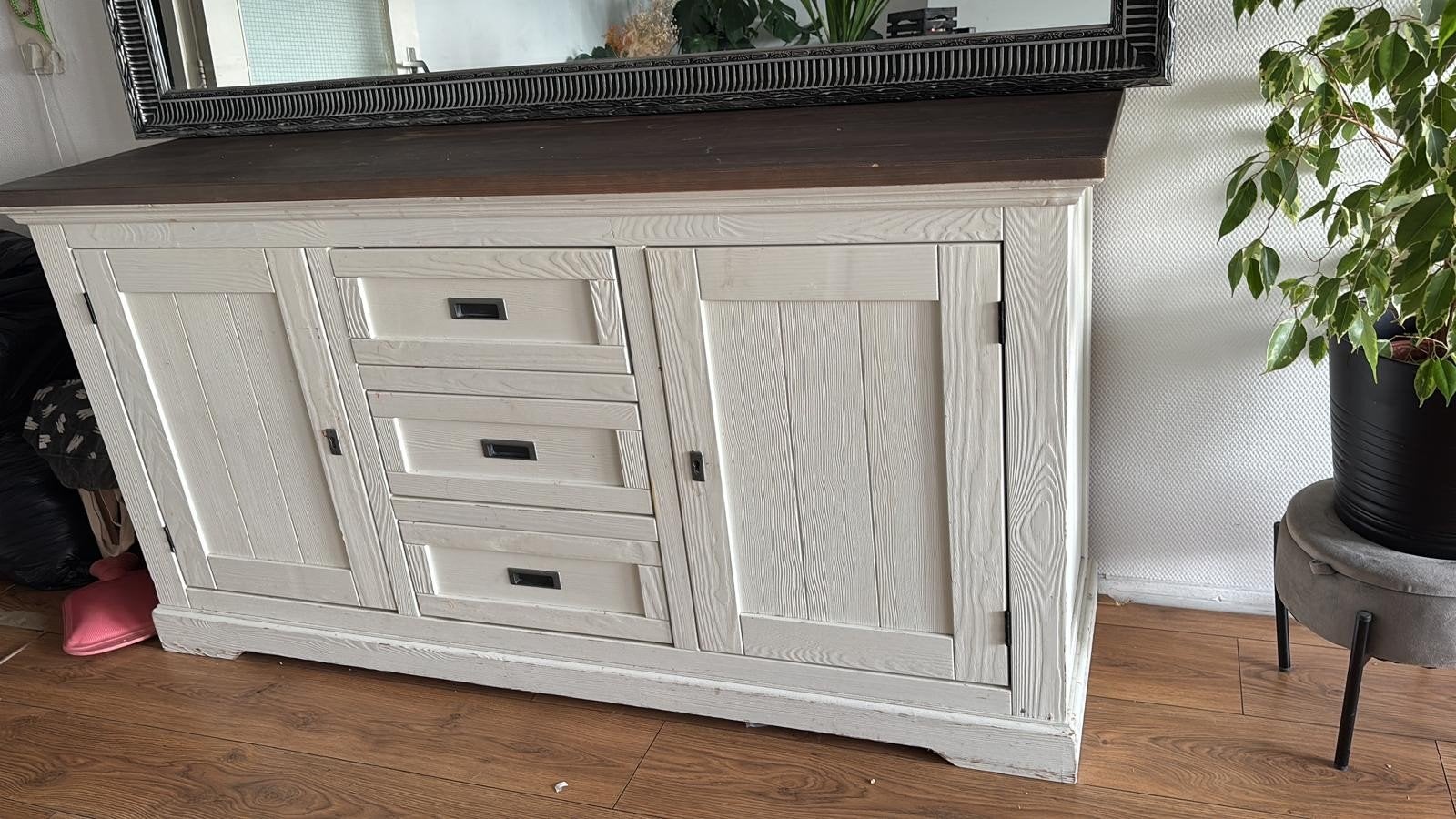 Mooie dressoir kast - Gratis af te halen!, Gebruikt, 100 tot 150 cm, Ophalen of Verzenden, Landelijk