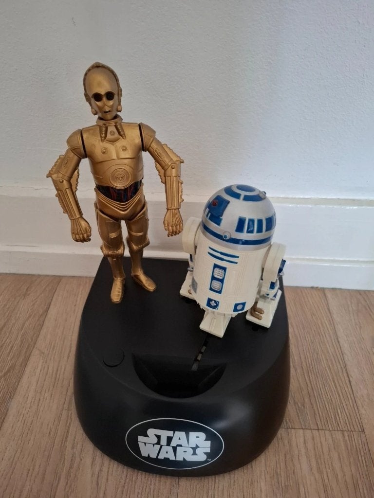 Star Wars C-3PO & R2-D2 Electronic Talking Bank 1995, Ophalen of Verzenden, Zo goed als nieuw, Jongen of Meisje