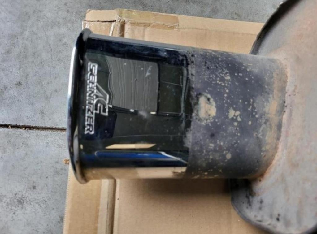 Zeldzame BMW E36 AC Schnitzer RVS Einddemper | Origineel, Auto-onderdelen, Uitlaatsystemen, Ophalen, Gebruikt, BMW