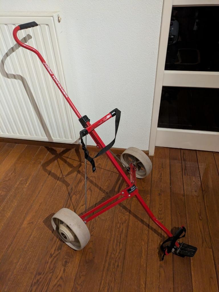 Golf caddy golfkar golftas, Ophalen of Verzenden, Zo goed als nieuw, Golfkar