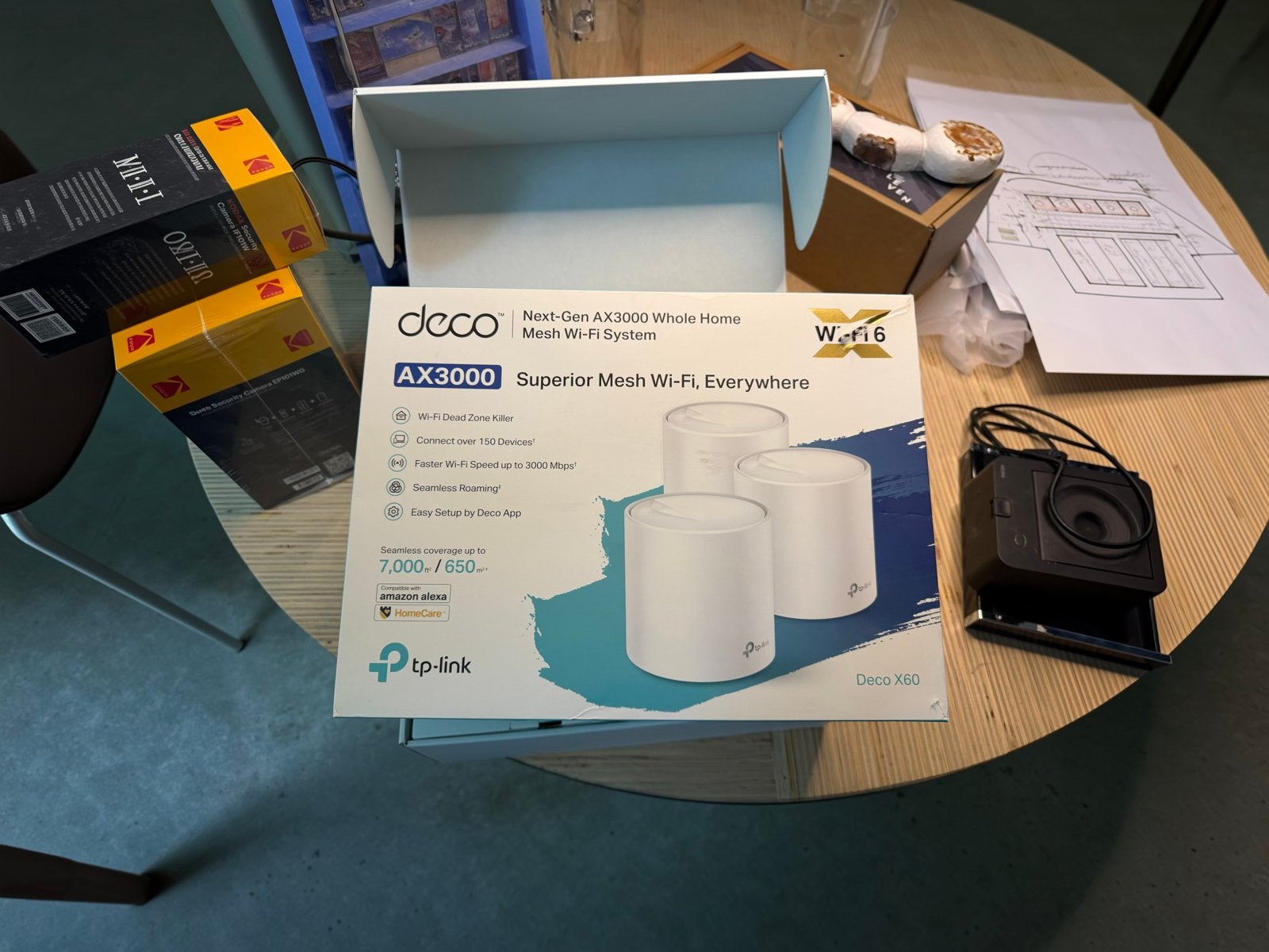 TP-Link Deco X60 AX3000 Whole Home Mesh Wi-Fi Systeem, Ophalen of Verzenden, Nieuw, Router