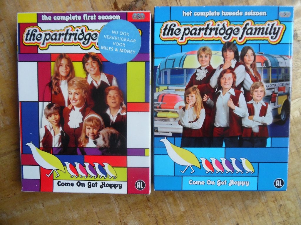 COMEDY MUZIEK CULT - THE PARTRIDGE FAMILY SEIZOEN 1 & 2, Alle leeftijden, Ophalen of Verzenden, Gebruikt, Overige gebieden