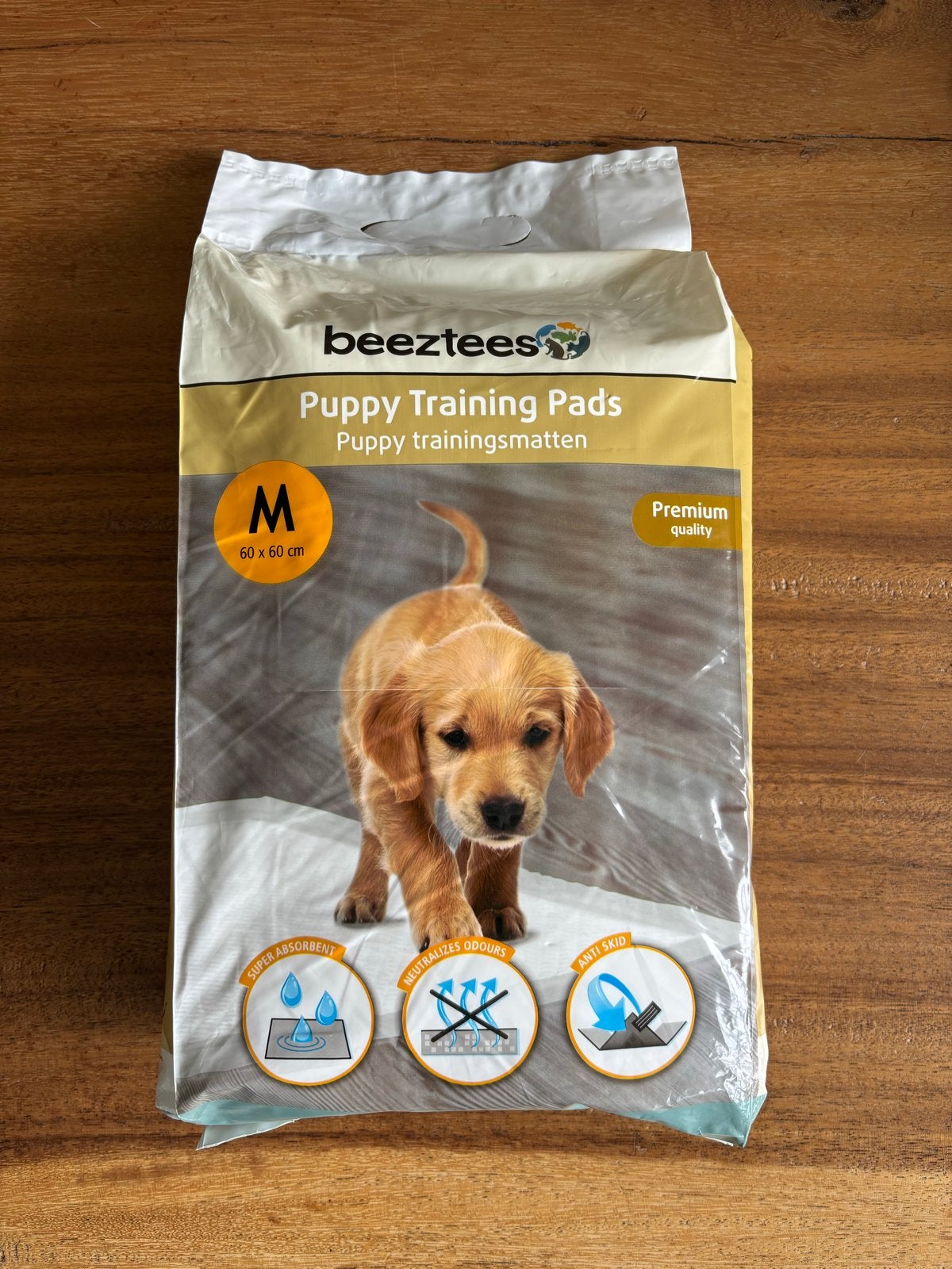 Beeztees Puppy Training Pads Medium 60x60 cm, Dieren en Toebehoren, Beeztees, Ophalen of Verzenden, Nieuw