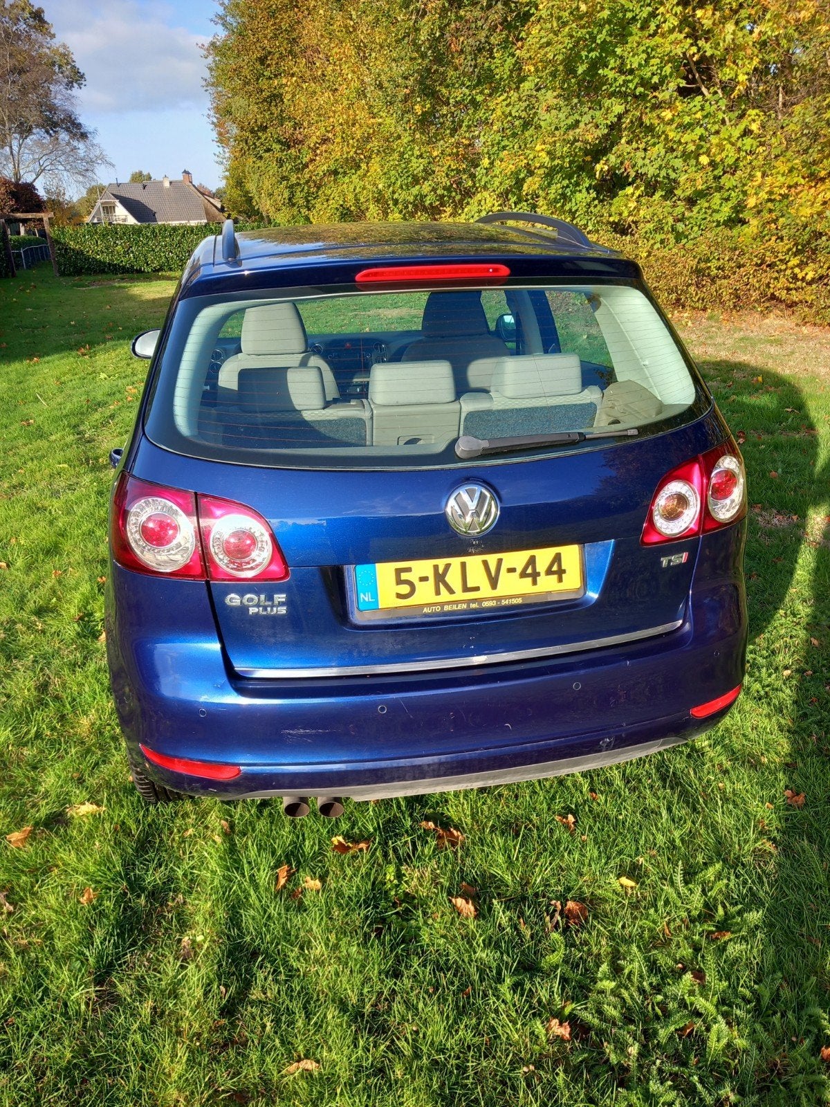 Volkswagen Golf Plus 1.4 TSI 90KW Dsg7 2009 Blauw, Auto's, Blauw, 122 pk, Particulier, Geïmporteerd