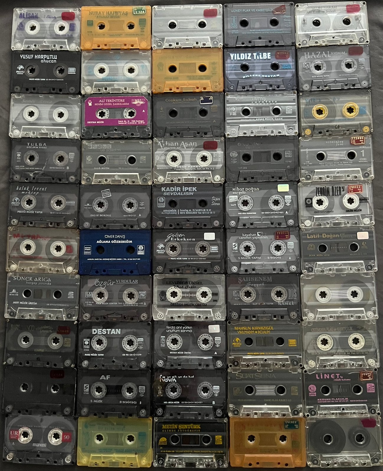 Turkse cassettes origineel alles in een koop voor €250 Euro, Wereldmuziek, Ophalen of Verzenden, Zo goed als nieuw, Origineel