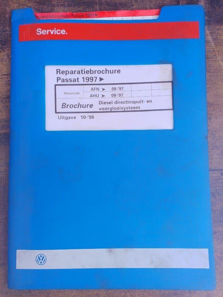 VW Passat B5 dealer werkplaatsboek 1.9 TDi dieselinspuiting, Ophalen of Verzenden, Gelezen, Volkswagen