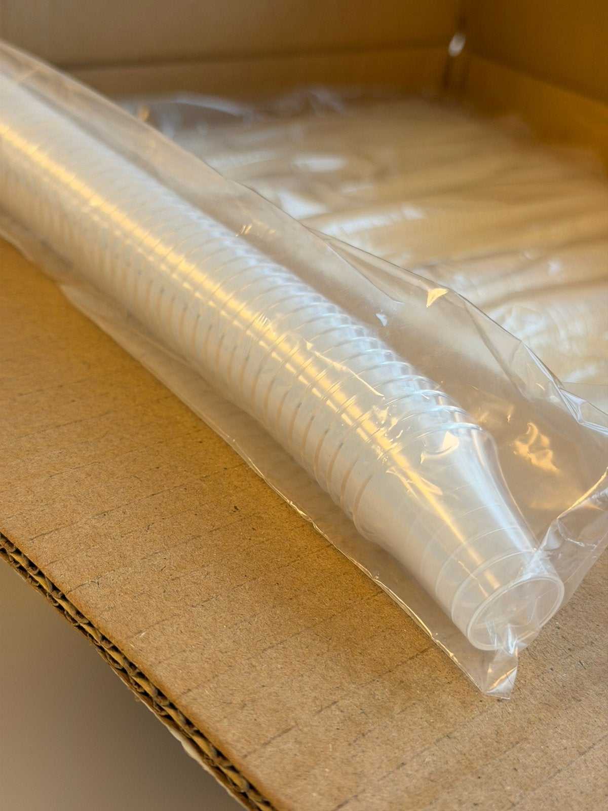 Partij 4000x Mini Plastic Bekertjes Transparant 30ml Nieuw, Nieuw, Ophalen of Verzenden, H, H