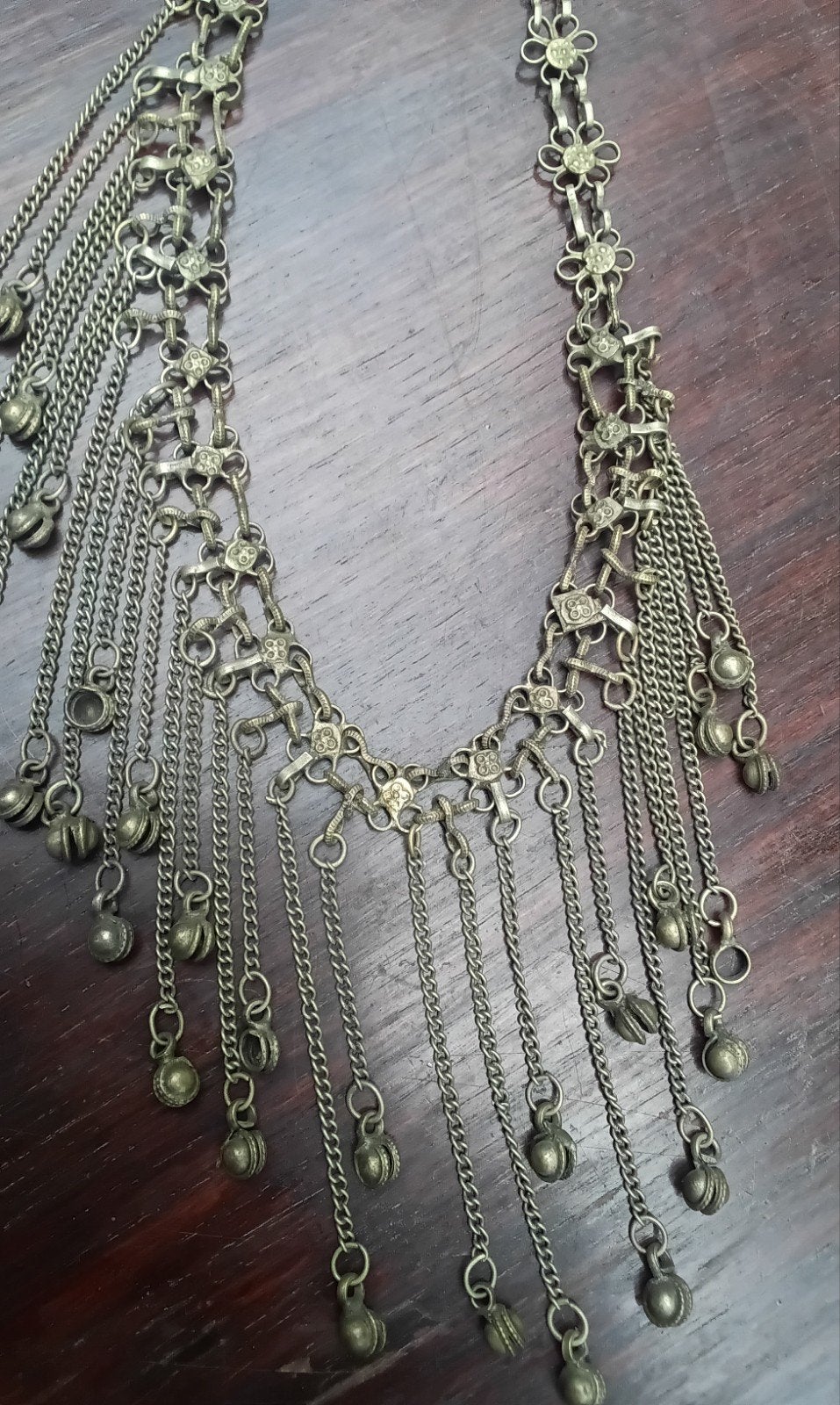 Vintage Afgaanse Kuchi Tribal Ketting - 50 cm, Ophalen of Verzenden