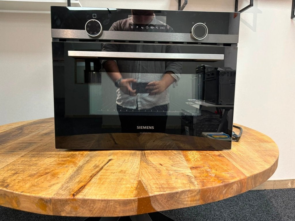 Siemens CM485AGB1 studioLine Combimagnetron NIEUW €1169€625, Witgoed en Apparatuur, Ophalen, 45 tot 50 cm, 60 cm of meer, Combi-oven