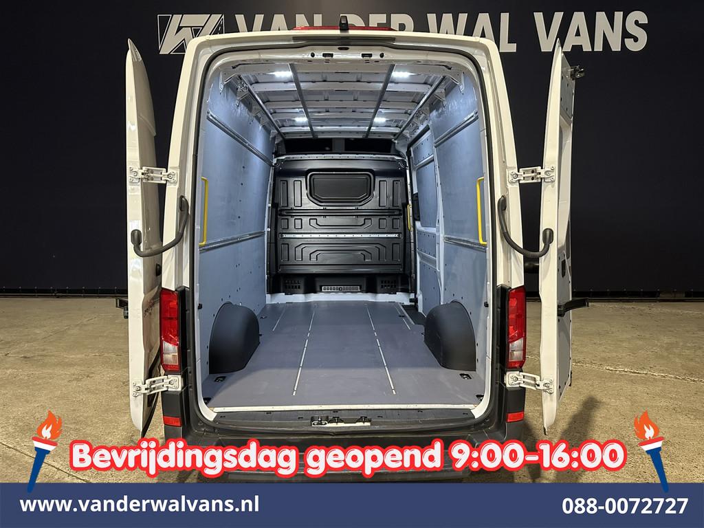 Volkswagen Crafter 2.0 TDI 177pk L3H3 L2H2 Euro6 Airco | Cam, Auto's, Bestelauto's, Voorwielaandrijving, Stof, Gebruikt, 4 cilinders
