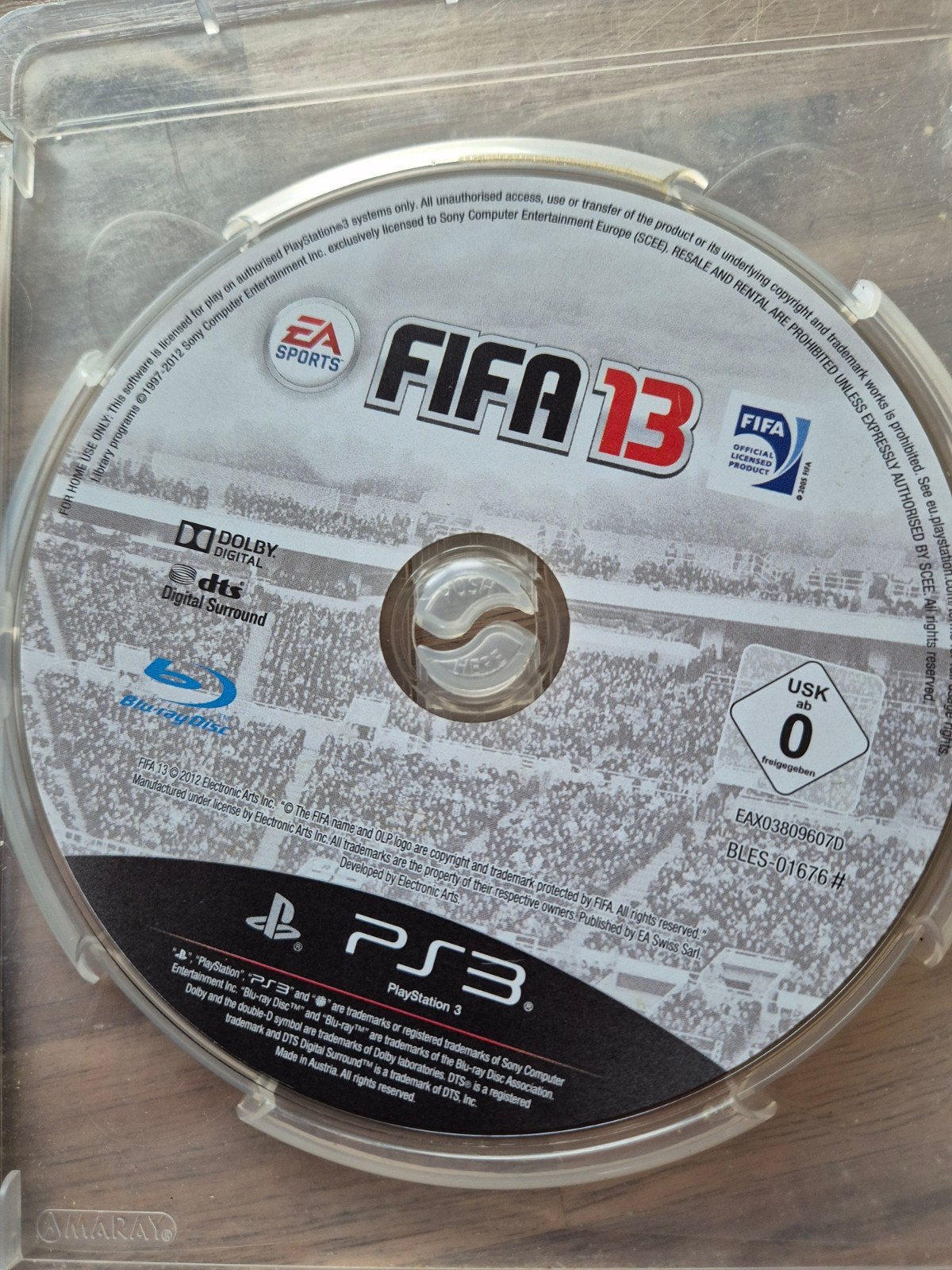 FIFA 13 PlayStation 3 (PS3) Game - Zo goed als nieuw, Gebruikt, 1 speler, Ophalen of Verzenden, Eén computer