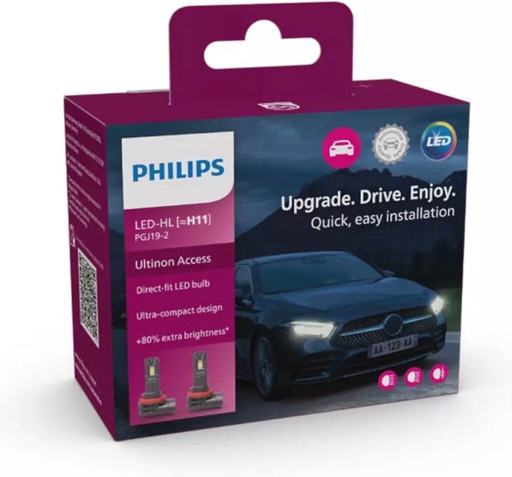 Philips Ultinon Access LED H11 set van 2, Ophalen of Verzenden, Nieuw