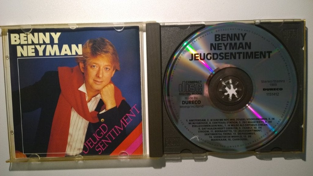 Benny Neyman - Jeugd Sentiment, Ophalen of Verzenden, Zo goed als nieuw, Pop, Album