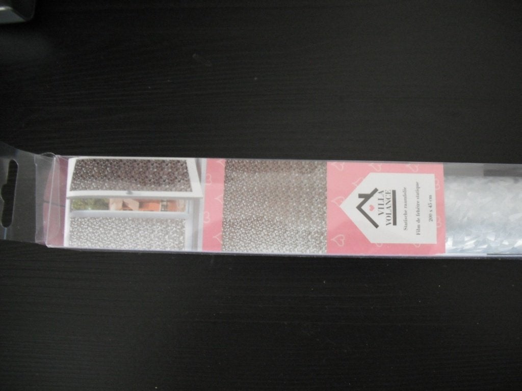 Statische raamfolie " VILLA VOLANCE " 200x45cm ( NIEUW ! ), Ophalen of Verzenden, Nieuw, Minder dan 5 m², Folie