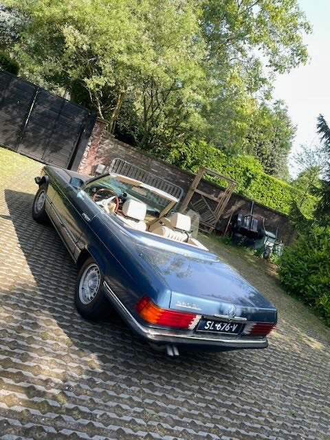 Mercedes-Benz SL 3.8 380 SL AUT 1982 Blauw, foto 6