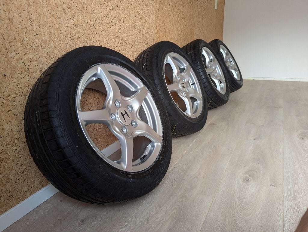 S2000 Wielen AP1, Ophalen, Gebruikt, 16 inch, Banden en Velgen
